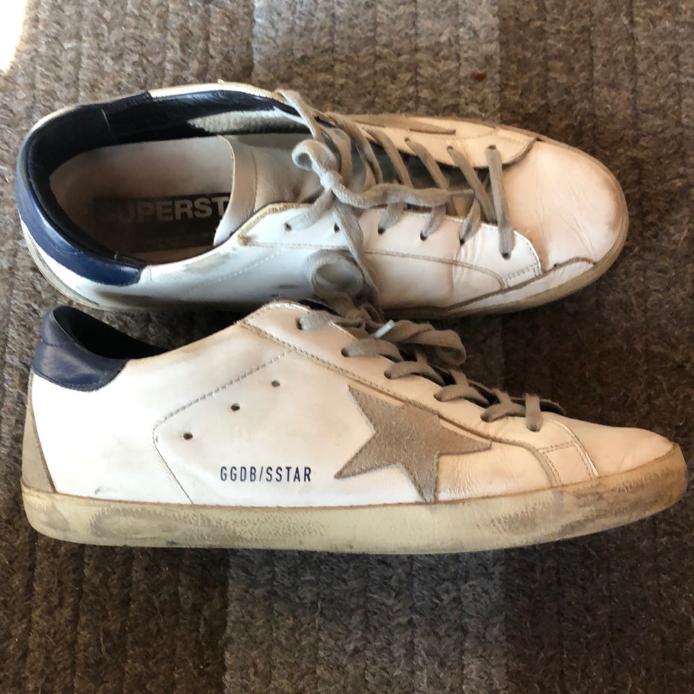 Golden goose superstar sneakers, used 41